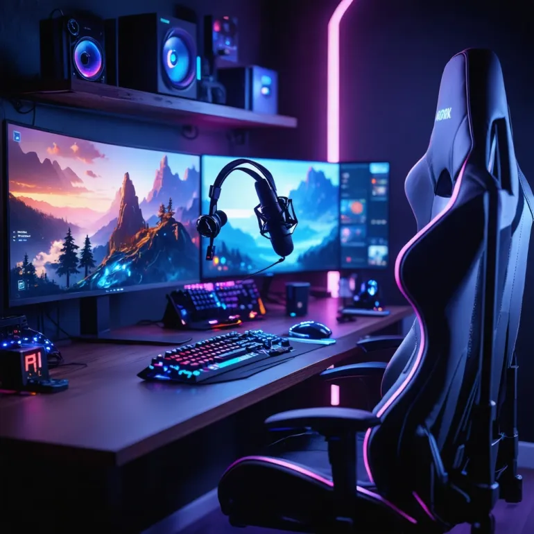 Gaming Mics: Clear Team Comms: Gaming mics ensure crystal-clear communication for streaming and multiplayer coordination.