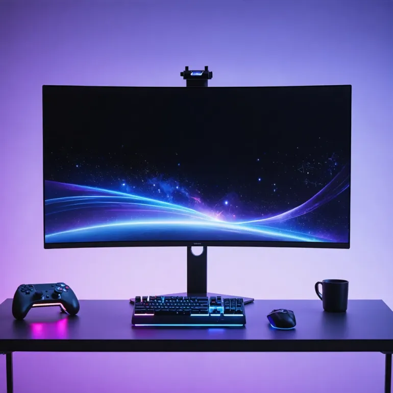 OLED Monitors: Vibrant Gaming Displays: OLED monitors deliver stunning visuals with deep blacks and vivid colors for gaming.