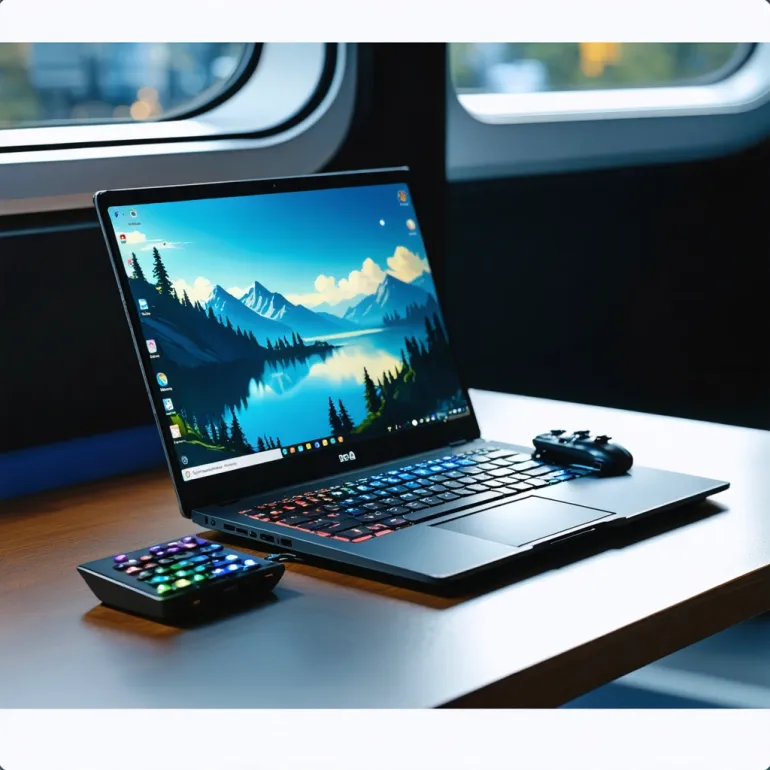 Mini Gaming Laptops: Portable Power: Mini gaming laptops pack high performance into compact, travel-friendly designs.