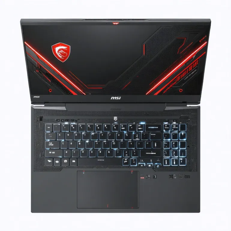 MSI Titan GT77: Desktop-Level Power: The MSI Titan GT77 delivers desktop-grade performance in a premium laptop.