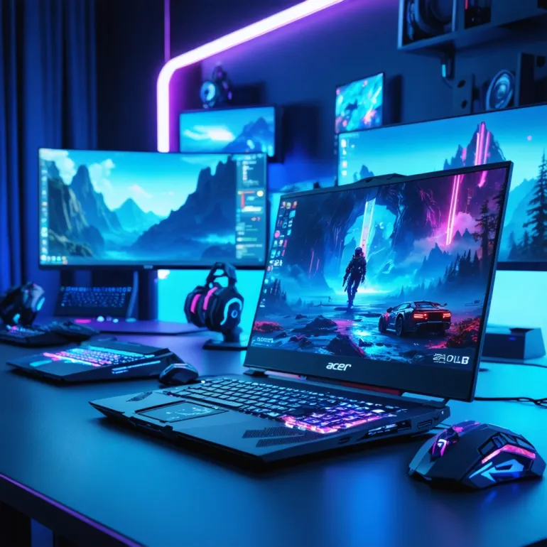 Acer Predator Helios: Gaming Power: Acer Predator Helios laptops deliver high-end performance for serious gamers.