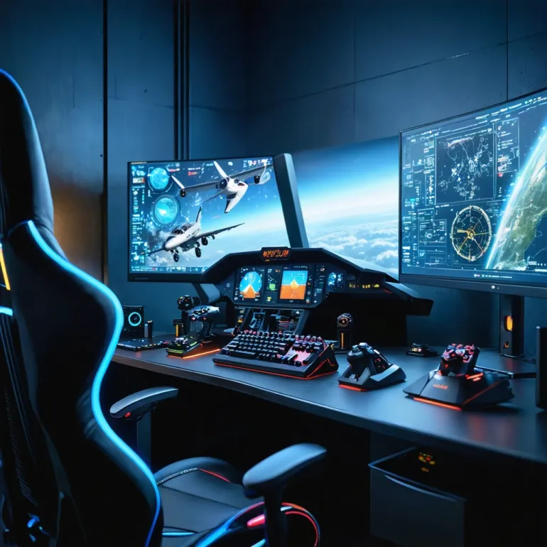 PC Joysticks: Precision Control: PC joysticks enhance gameplay for flight sims and arcade-style titles.