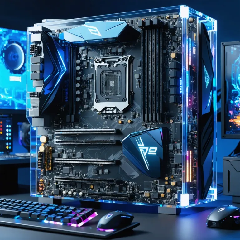 AM5 Motherboards: Future-Proof Builds: AM5 motherboards support the latest CPUs for cutting-edge gaming PCs.