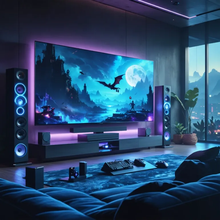 Creative Soundbars: Gaming Audio: Creative soundbars enhance gaming with rich, immersive soundscapes.